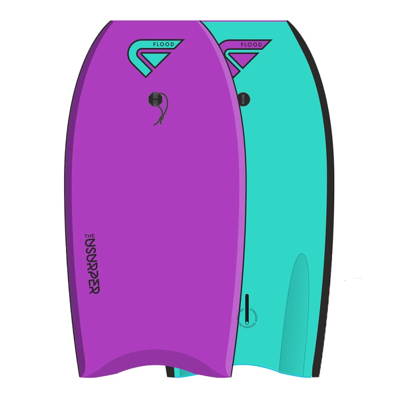 BODYBOARD FLOOD USURPER VIOLET/BLEU 37"