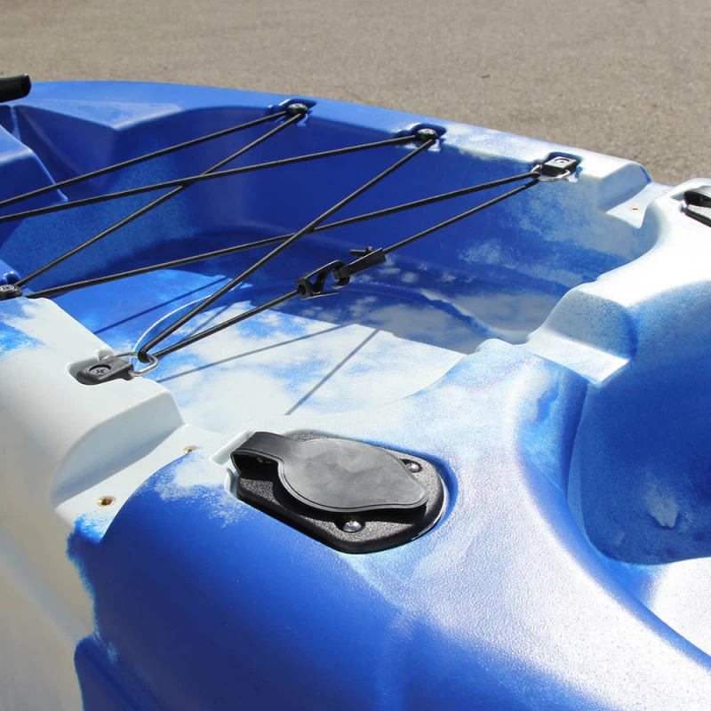 KAYAK MARGOUILLET SIT ON TOP 1 PLACE ANGLER BLEU ET BLANC – Image 12