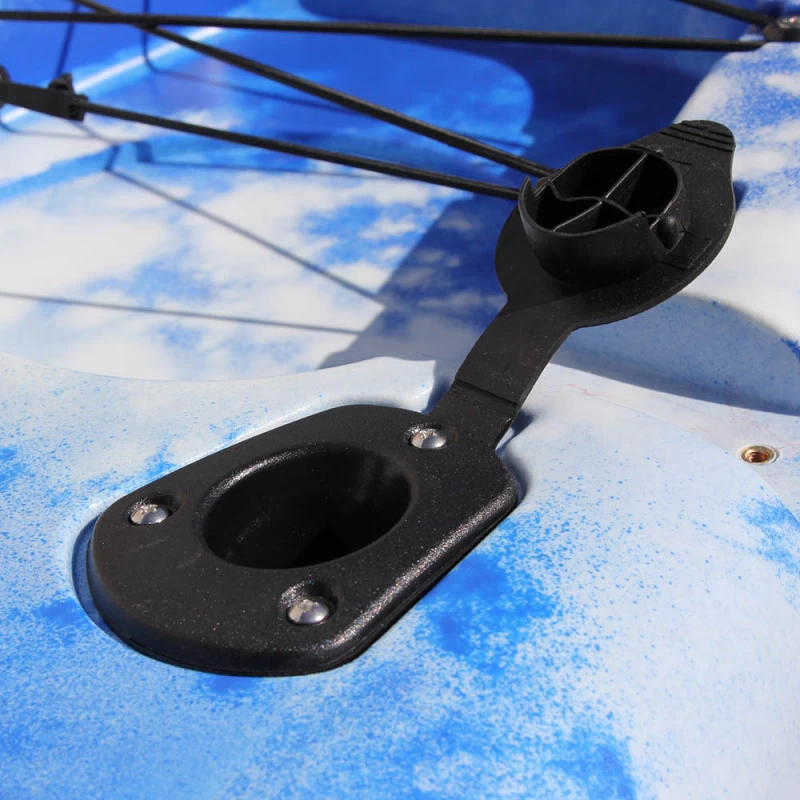 KAYAK MARGOUILLET SIT ON TOP 1 PLACE ANGLER BLEU ET BLANC – Image 3