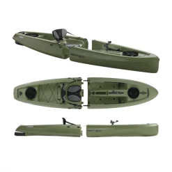 Kayak Modulable Point 65 Mojito SOLO Angler Peche Vert