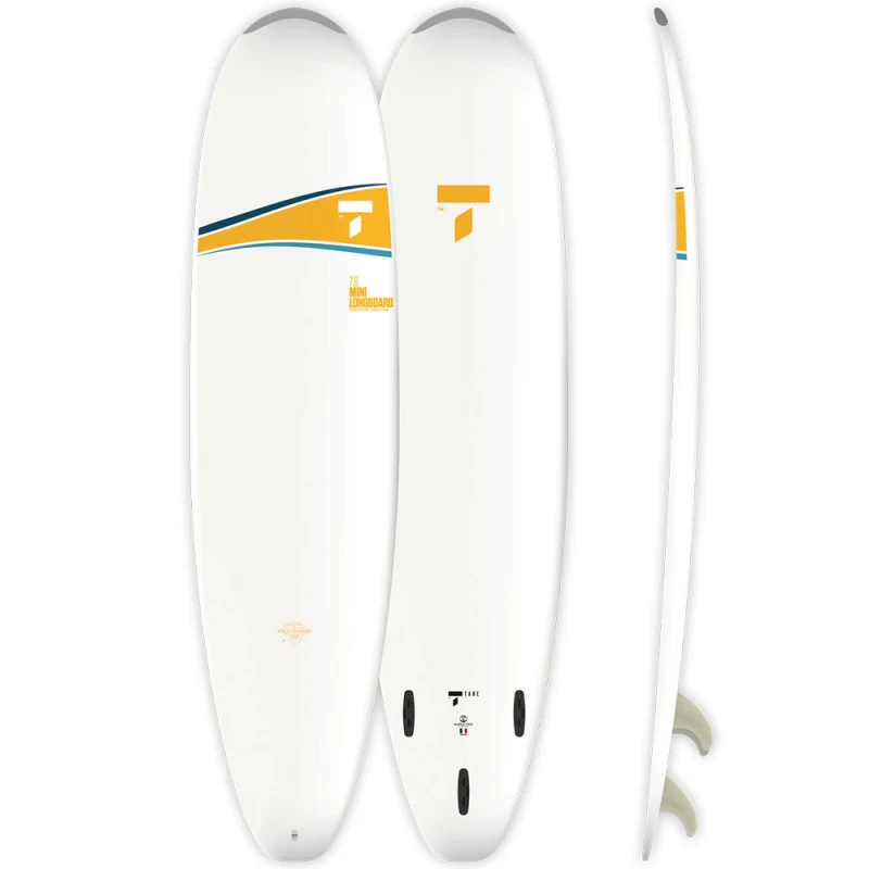 SURF TAHE DURA-TEC MINI MALIBU NOSE RIDER 7.6 – Image 2