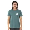 T-SHIRT RIP CURL WETTIE ESSENTIAL BLEU GRIS