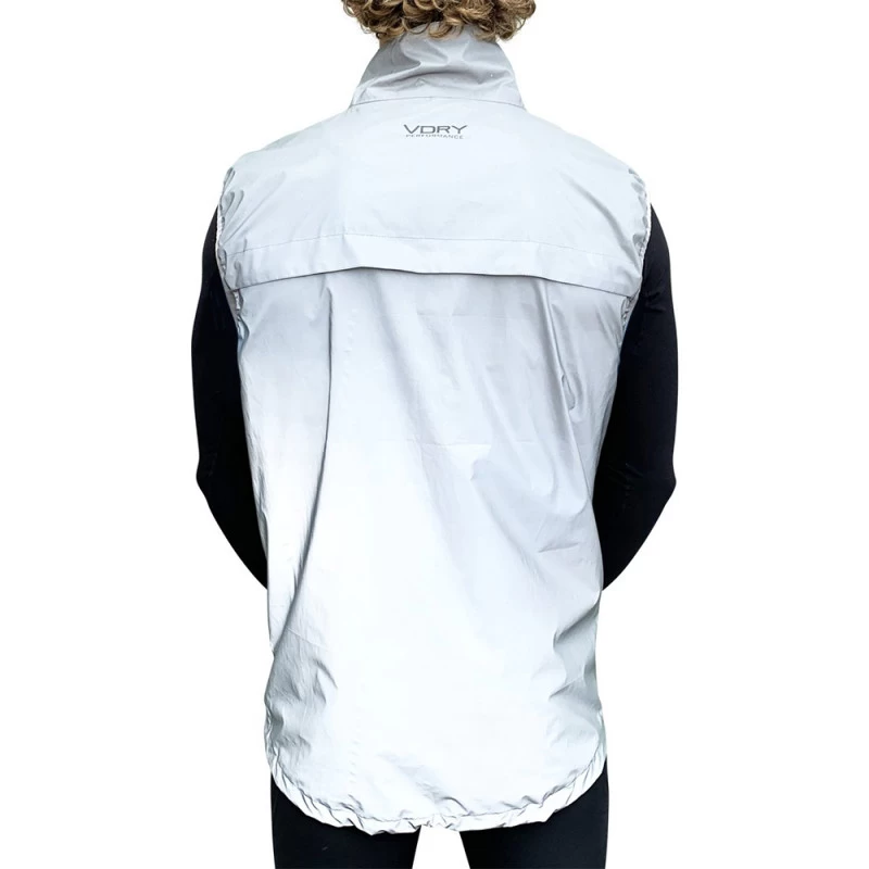 Veste 1/2 Zip Vdry Gris Refléchissant VAIKOBI – Image 3