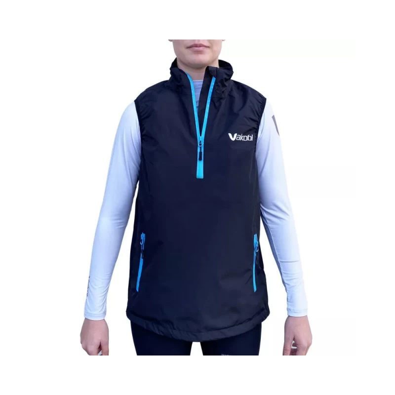 Veste 1/2 Zip VDRY PERFORMANCE Noir VAIKOBI – Image 3
